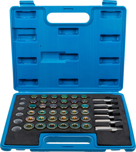 BGS Reparatursatz für Öl-Ablass-Gewinde | 114-tlg.