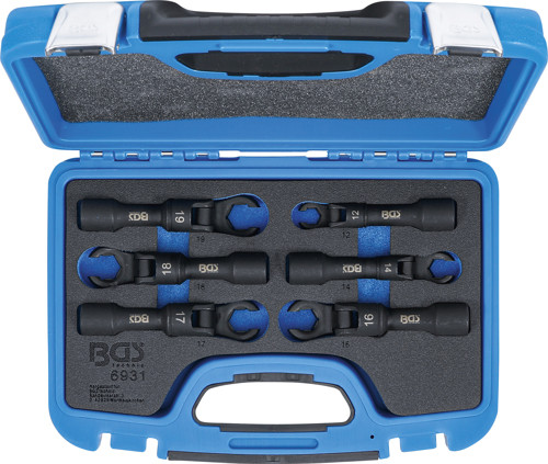 BGS Hahnenfußschlüssel-Satz | Antrieb Innenvierkant 12,5 mm (1/2