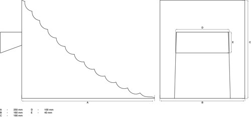 BGS Unterlegkeil | 250 x 160 x 190 mm | für Pkw / Nfz