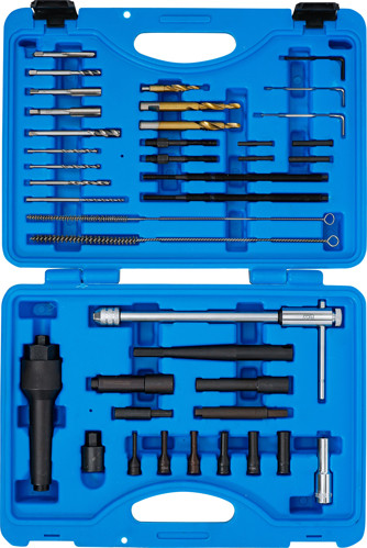 BGS Glühkerzen-Werkzeug und Gewinde-Reparatur-Satz | M8, M10 | 41-tlg.
