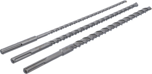 BGS Mauer-Durchbruch-Bohrer-Satz | SDS-MAX-Schaft | 16 / 20 / 26 mm | 3-tlg.