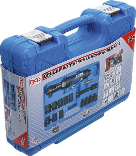 BGS Druckluft-Ratschenschrauber-Satz | 12,5 mm (1/2