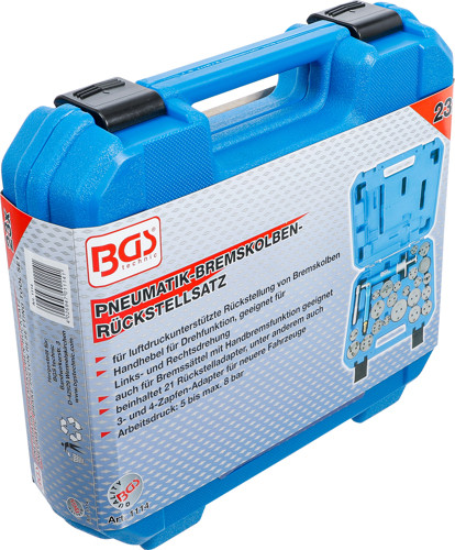 BGS Bremskolben-Rückstell-Satz | pneumatisch | 22-tlg.
