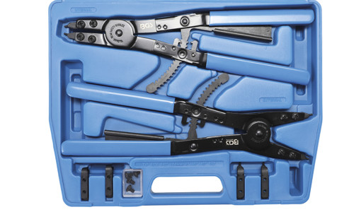 BGS Sprengringzangen-Satz | für Nfz | auswechselbare Spitzen | 400 mm