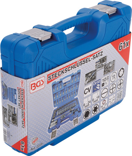 BGS Steckschlüssel-Satz | Antrieb 10 mm (3/8