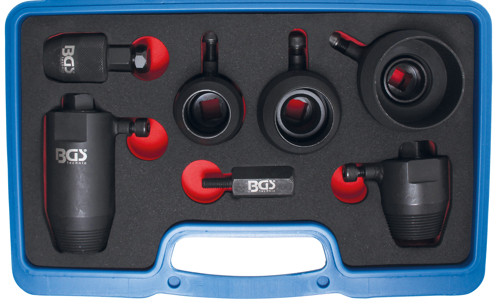 BGS Kurbel-/Nockenwellen-Radialdichtring-Ausziehsatz | für VAG | 7-tlg.