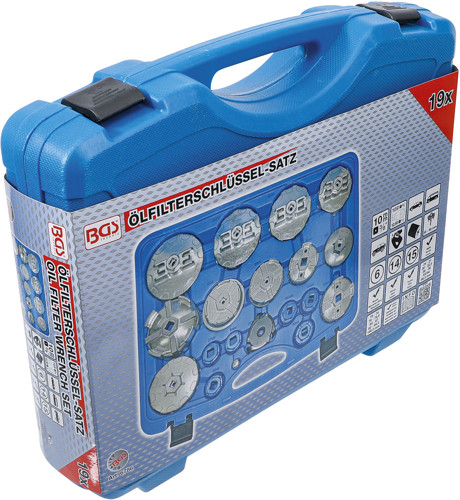 BGS Ölfilterschlüssel-Satz | 19-tlg.