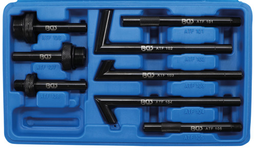 BGS Getriebeöl-Befüllgerät mit Handpumpe | mit 8 Adaptern | 7 l