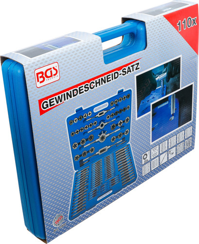BGS Gewindeschneid-Satz | M2 - M18 | 110-tlg.