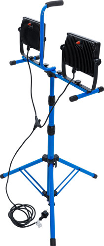 BGS Duo-SMD-LED-Arbeits-Strahler | mit Stativ | 2 x 70 W