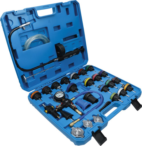 BGS Kühlsystem-Abdrück-Satz | inkl. Befüllsystem | 28-tlg.