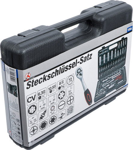 BGS Steckschlüssel-Satz | Antrieb 6,3 mm (1/4