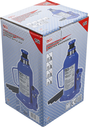 BGS Hydraulischer Flaschen-Wagenheber | 15 t