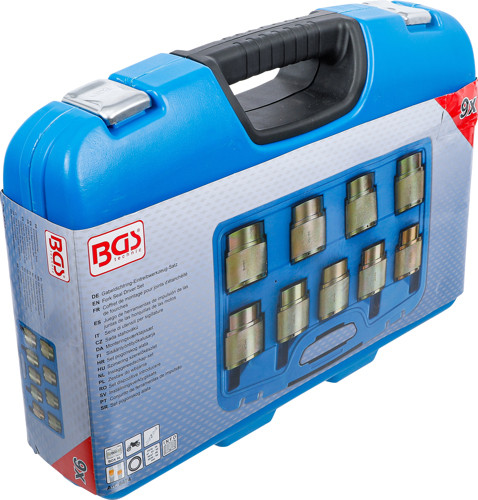 BGS Eintreibwerkzeug-Satz | für Motorrad-Gabeldichtringe | 9-tlg.