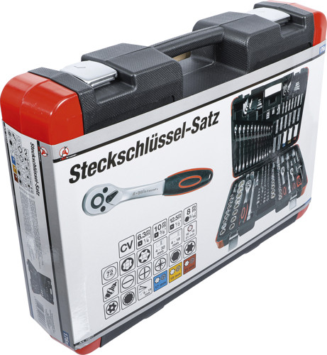 BGS Steckschlüssel-Satz | Antrieb 6,3 mm (1/4