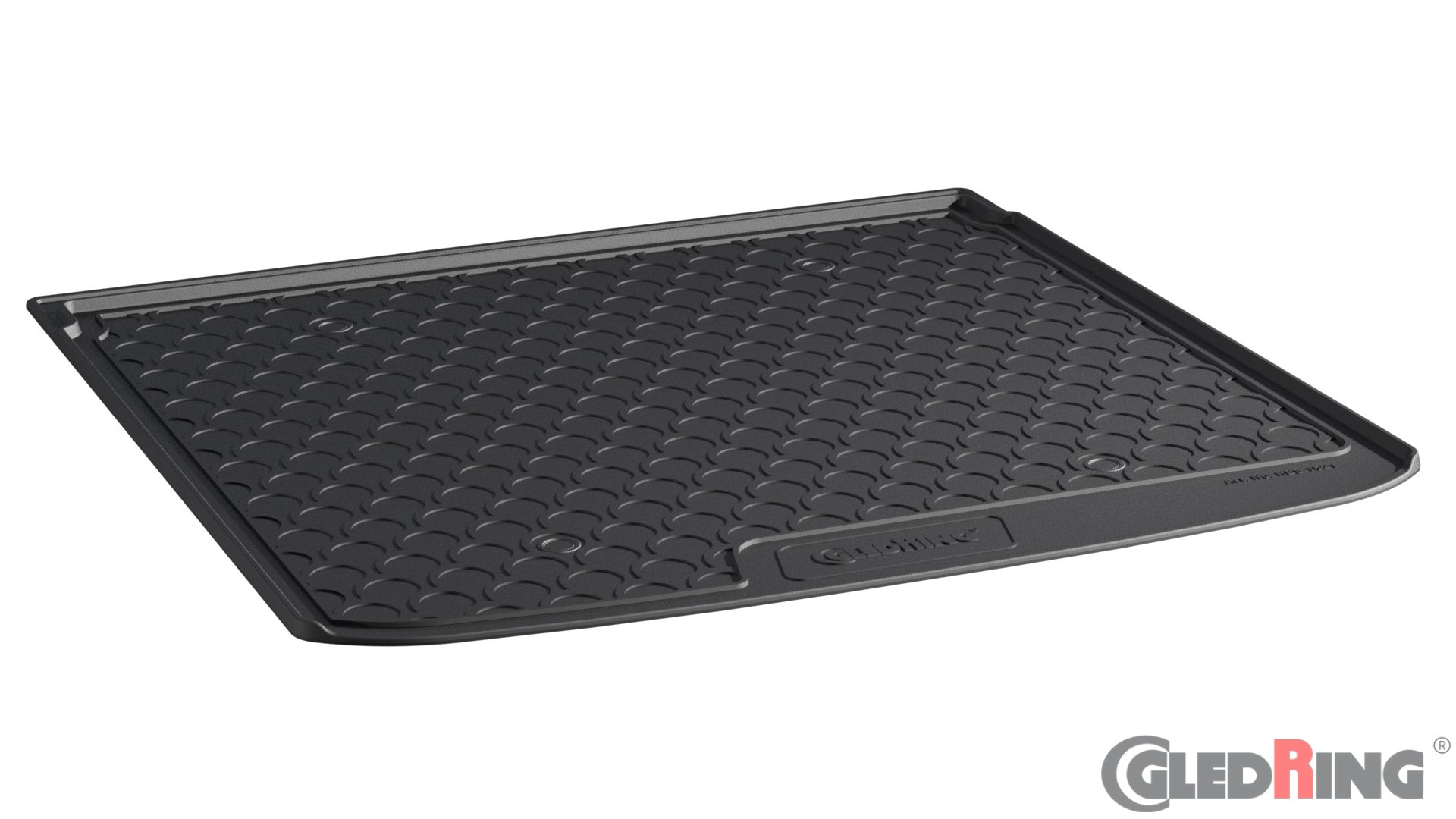 Original Gledring Premium Gummi Kofferraummatte - SKODA Enyaq (Oberer Boden / Nicht für variablen Boden) 2021->