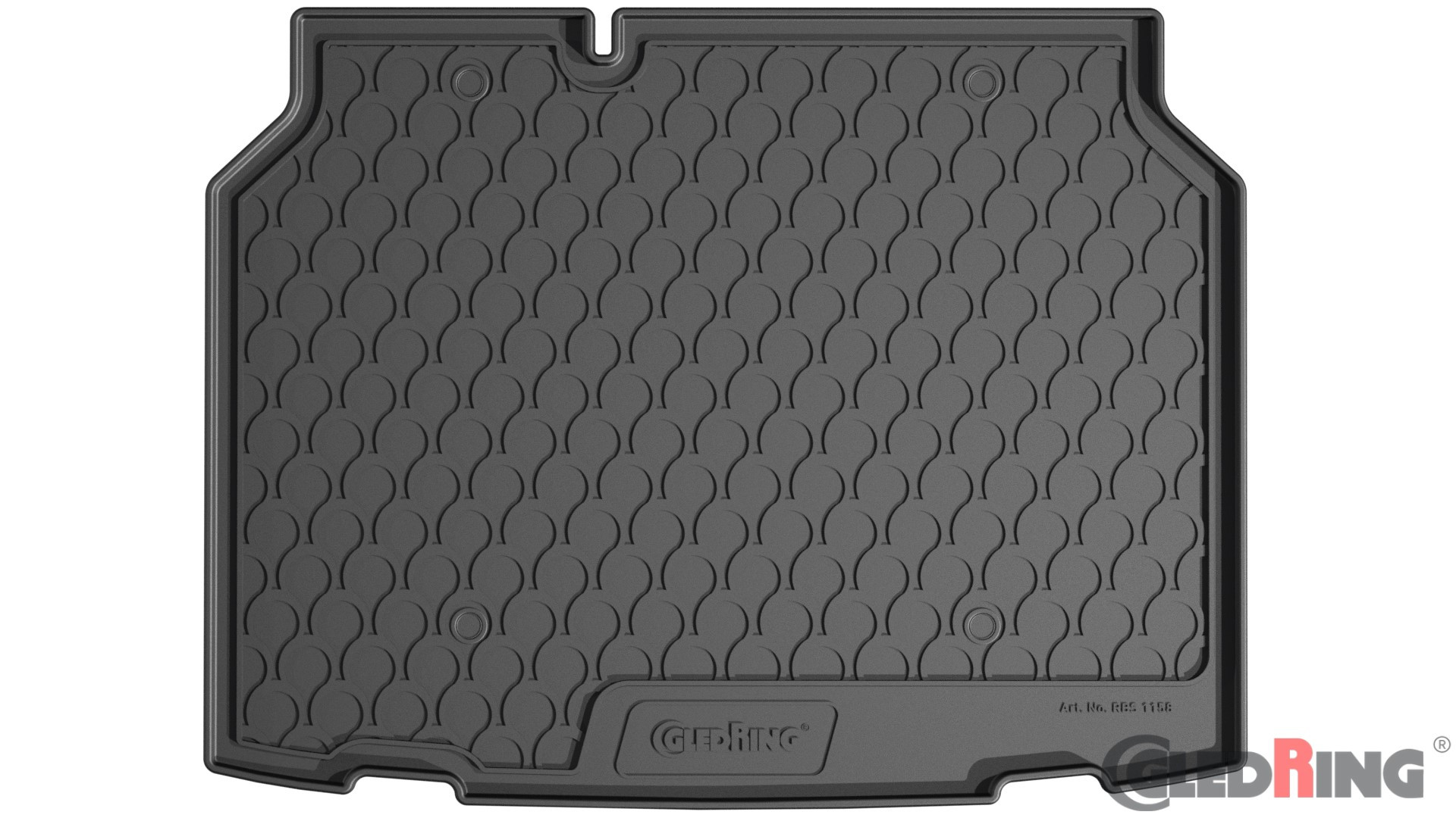 Original Gledring Premium Gummi Kofferraummatte - TOYOTA Yaris Cross 2021->