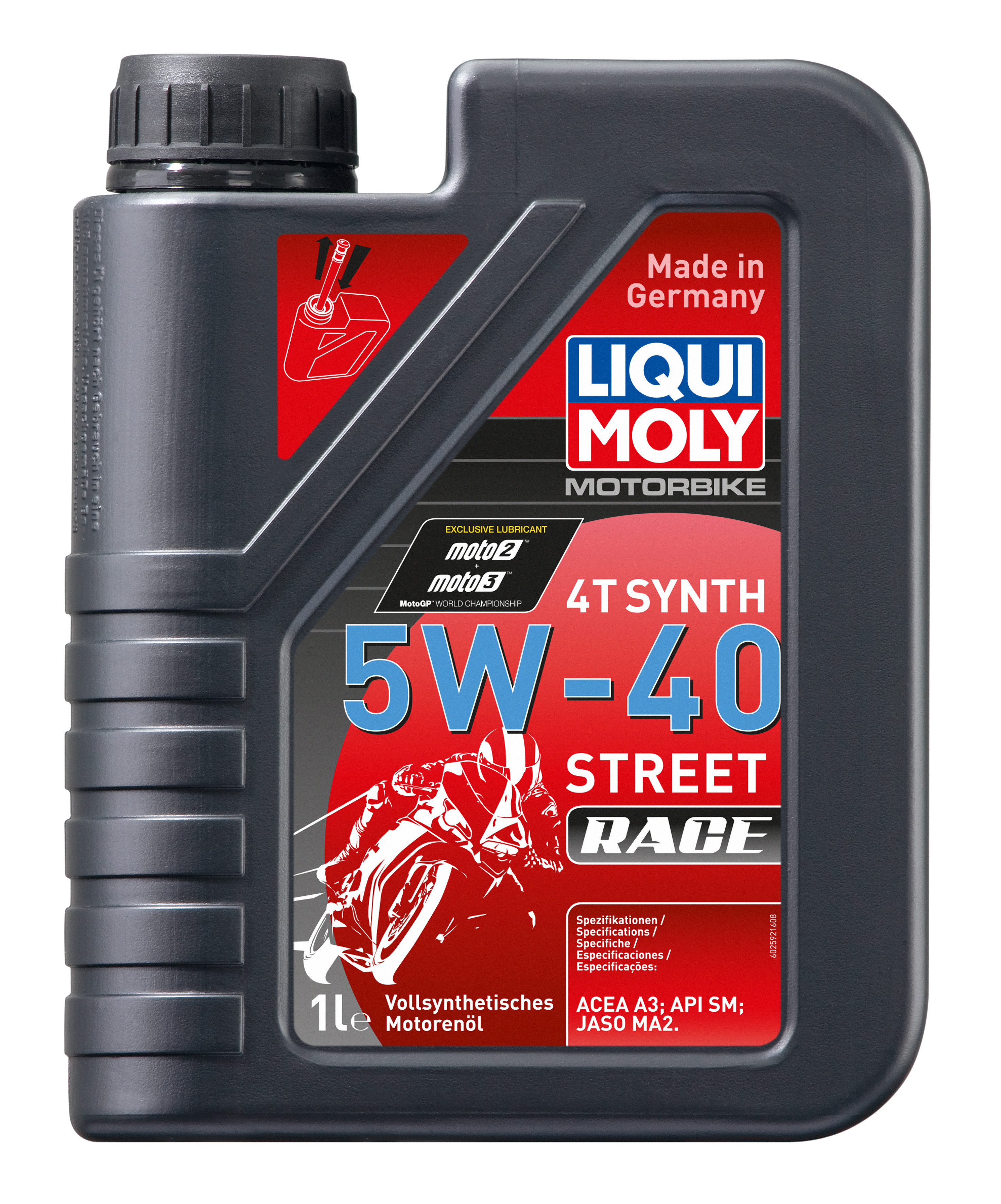Liqui Moly Racing Synth 4T Motorrad Motoröl 5W-40 1l