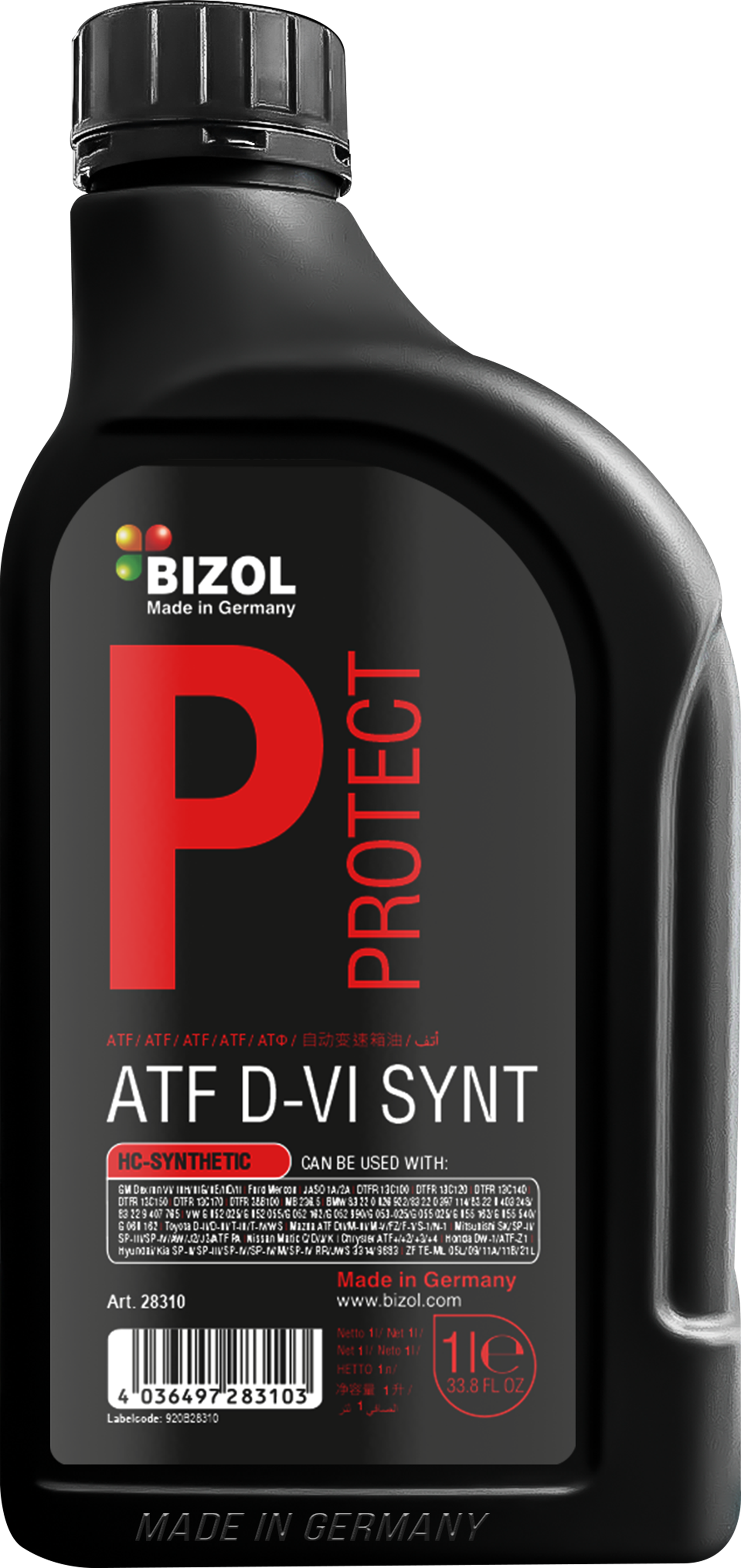 BIZOL Protect Getriebeöl ATF D-VI Synt - 1 Liter