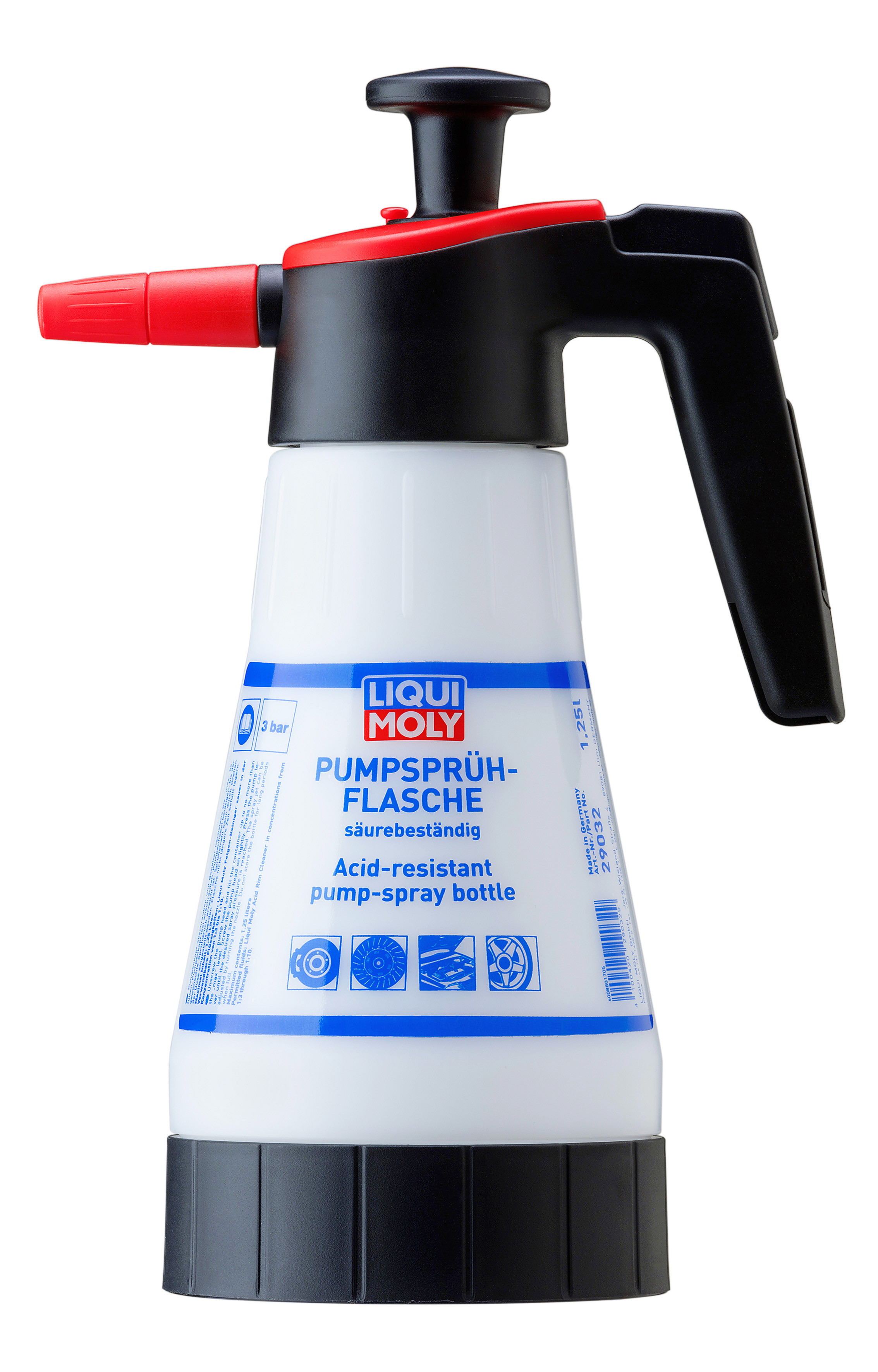 Liqui Moly 29032 Pumpsprühflasche säurebeständig 1,25l