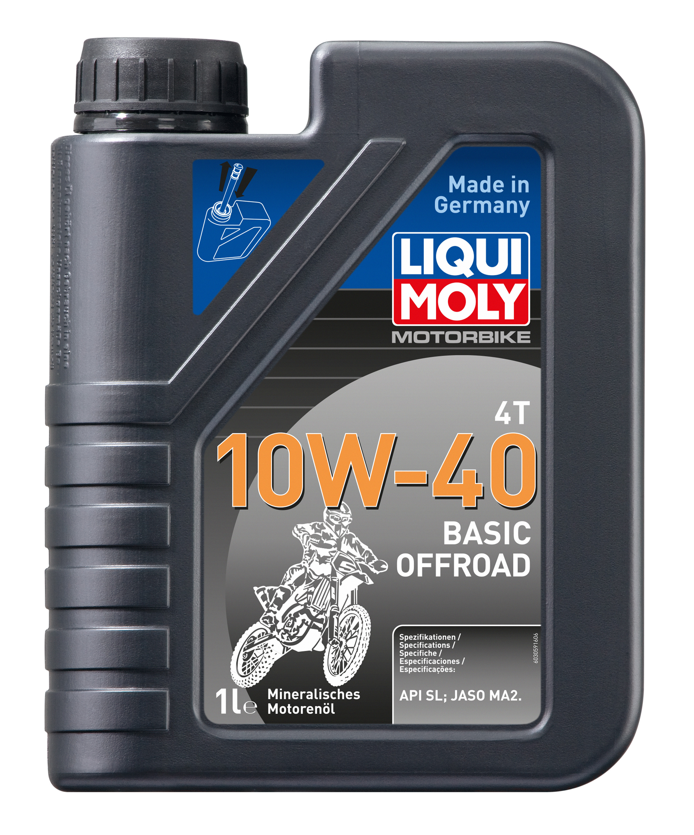 Liqui Moly 3059 Motorbike 4T 10W-40 Basic Offroad 1l