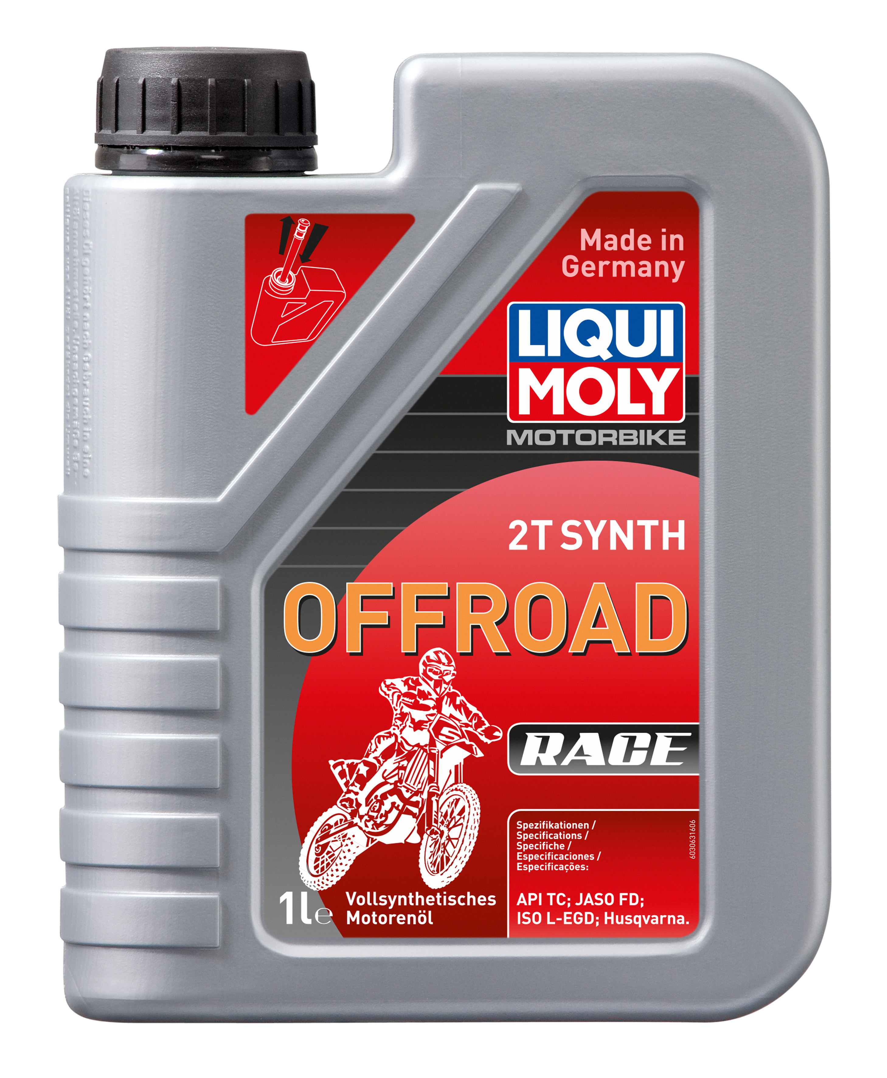 Liqui Moly 3063 Motorbike 2T Synth Offroad Race Motorrad Motoröl 1l