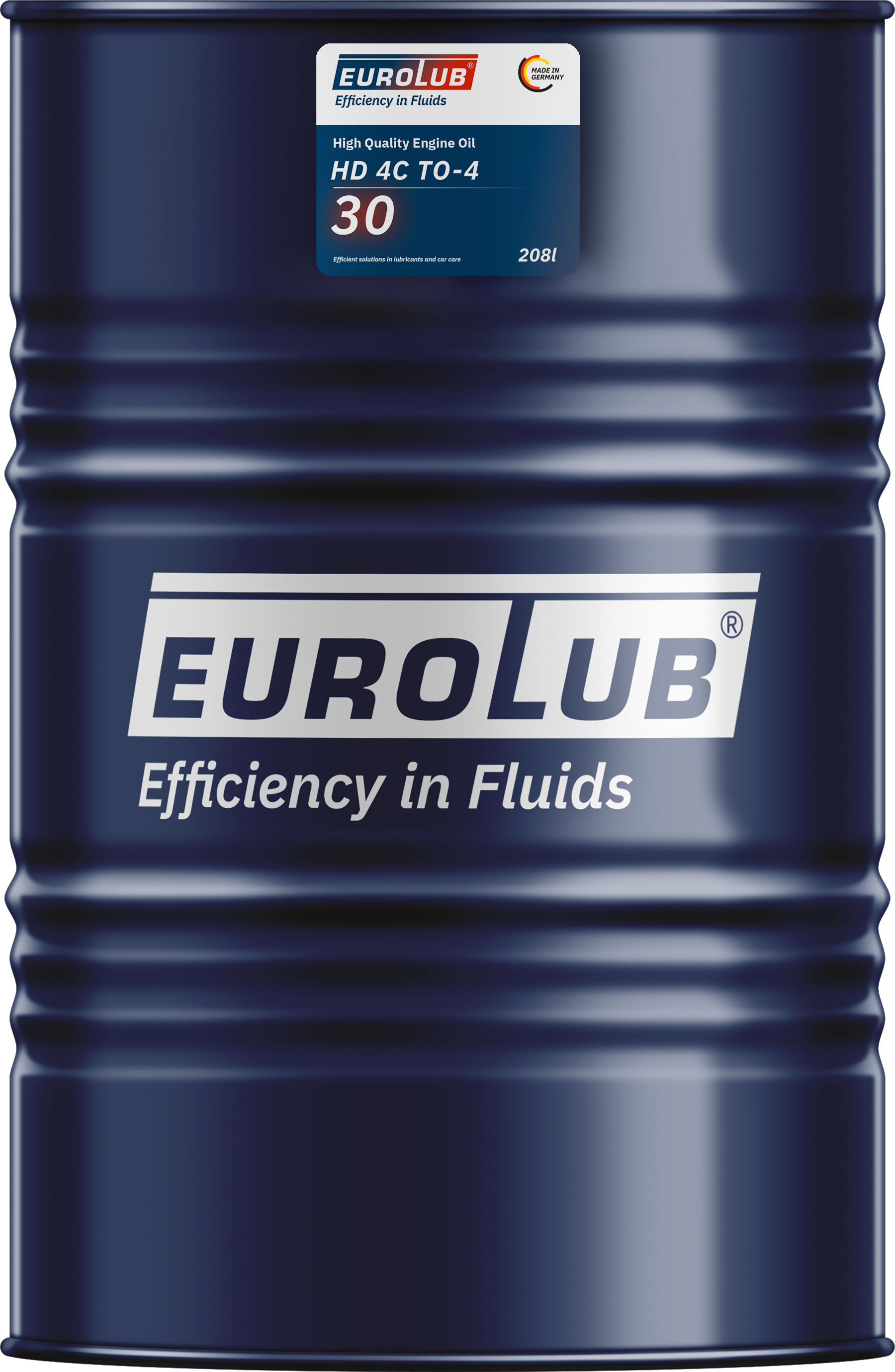 Eurolub HD 4C TO-4 SAE 30 Motoröl 208l Fass
