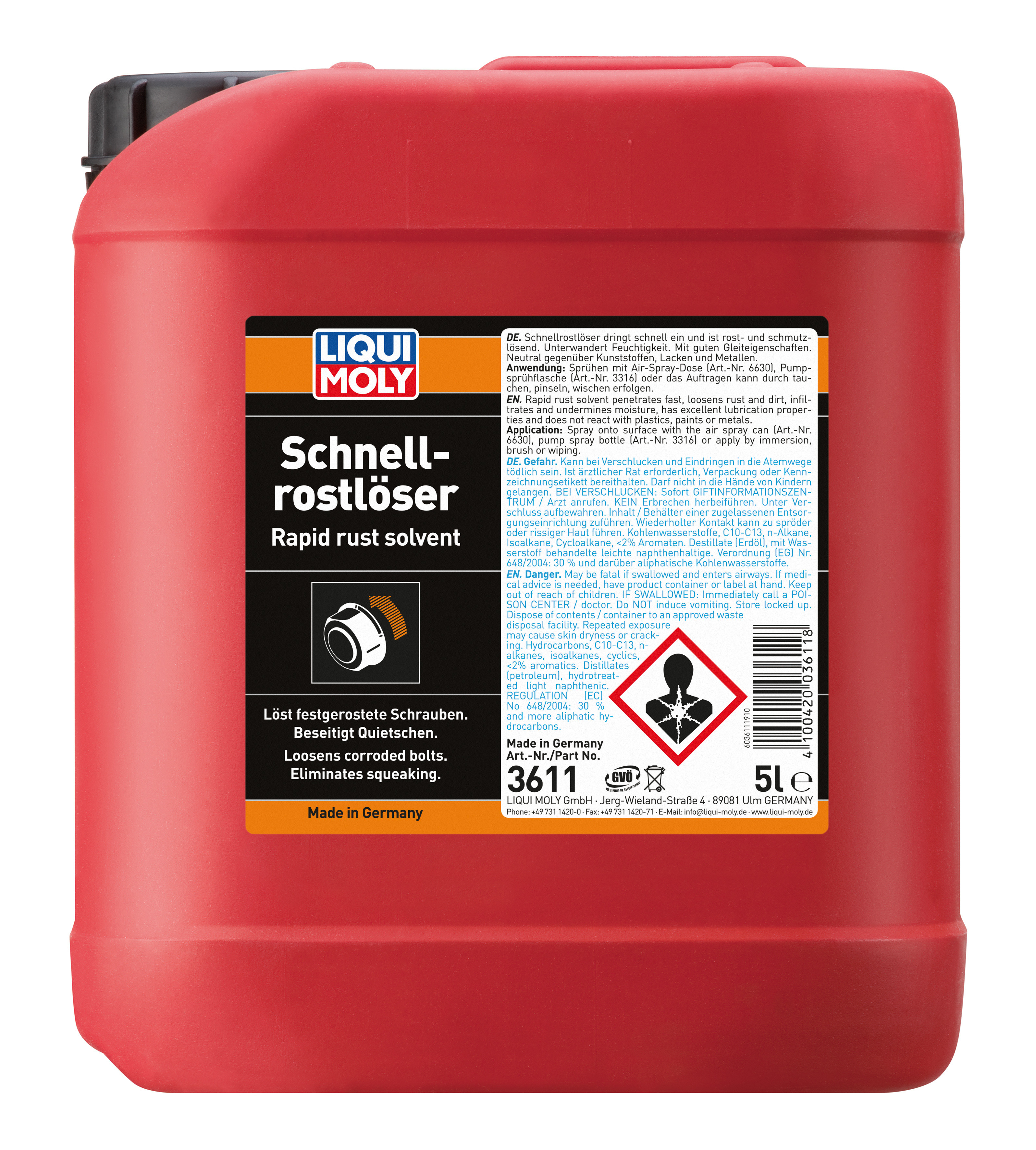 Liqui Moly 3611 Schnell-Rostlöser 5l