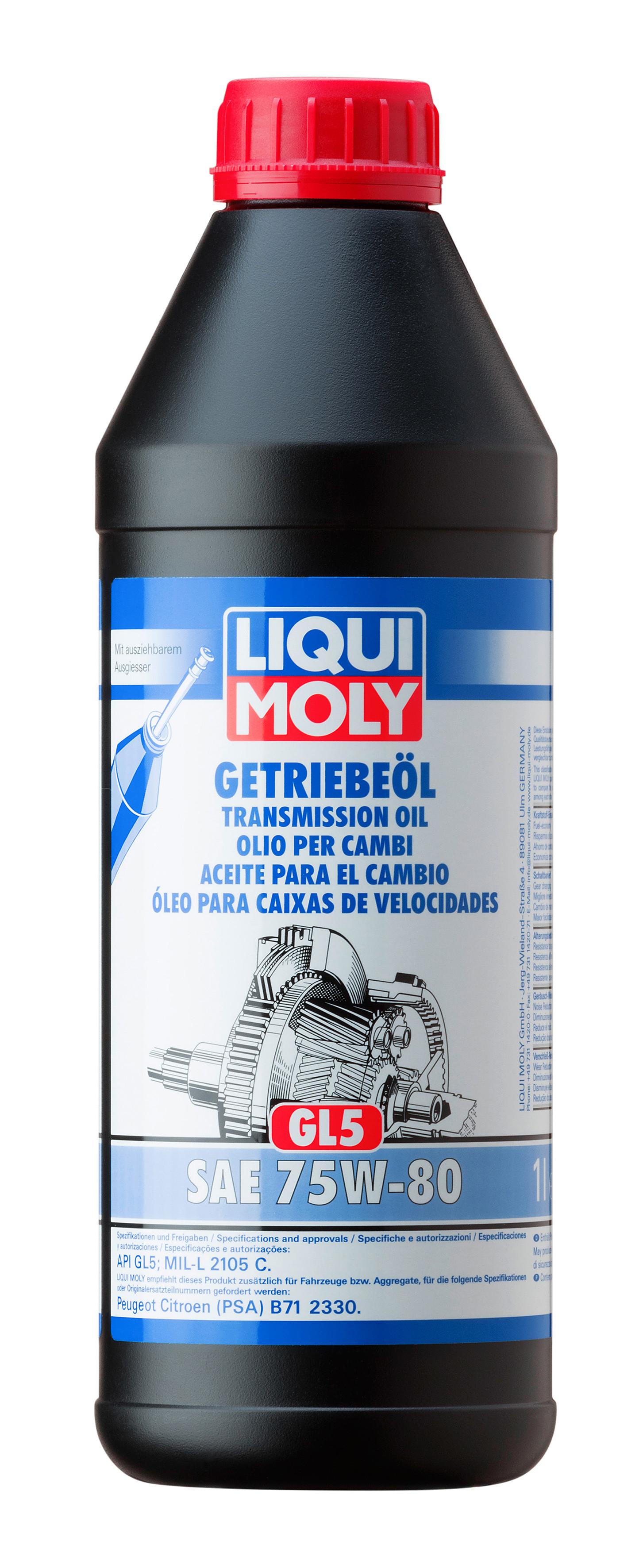Liqui Moly Getriebeöl GL5 75W-80 1l