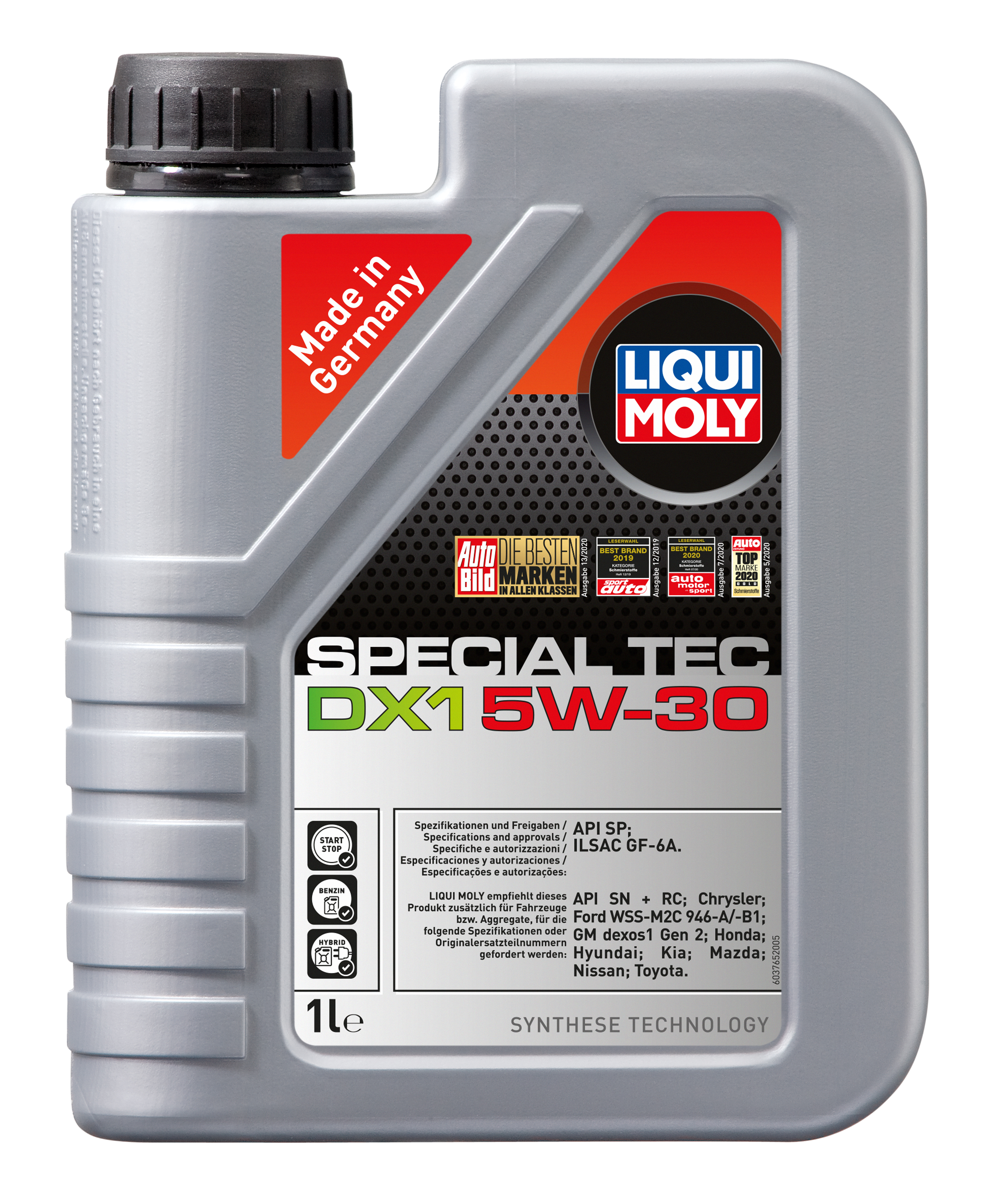 Liqui Moly Special Tec DX1 5W-30 Motoröl 1l