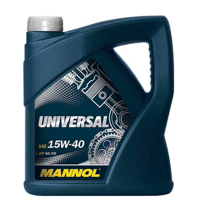 Mannol 7405 Universal 15W-40 mineralisches Motoröl 4l Kanister