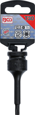 BGS Kraft-Bit-Einsatz | Antrieb Innenvierkant 12,5 mm (1/2