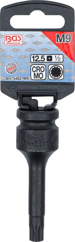 BGS Kraft-Bit-Einsatz | Antrieb Innenvierkant 12,5 mm (1/2