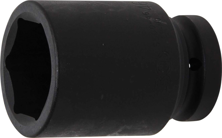 BGS Kraft-Steckschlüssel-Einsatz Sechskant, tief | Antrieb Innenvierkant 25 mm (1