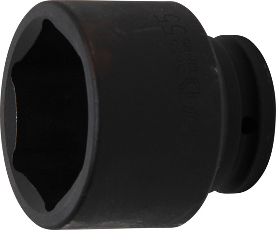 BGS Kraft-Steckschlüssel-Einsatz Sechskant | Antrieb Innenvierkant 20 mm (3/4