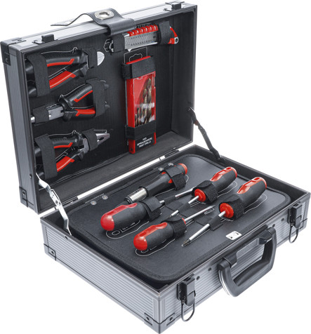 BGS Werkzeug-Satz im Alukoffer | mit 66 Werkzeugen