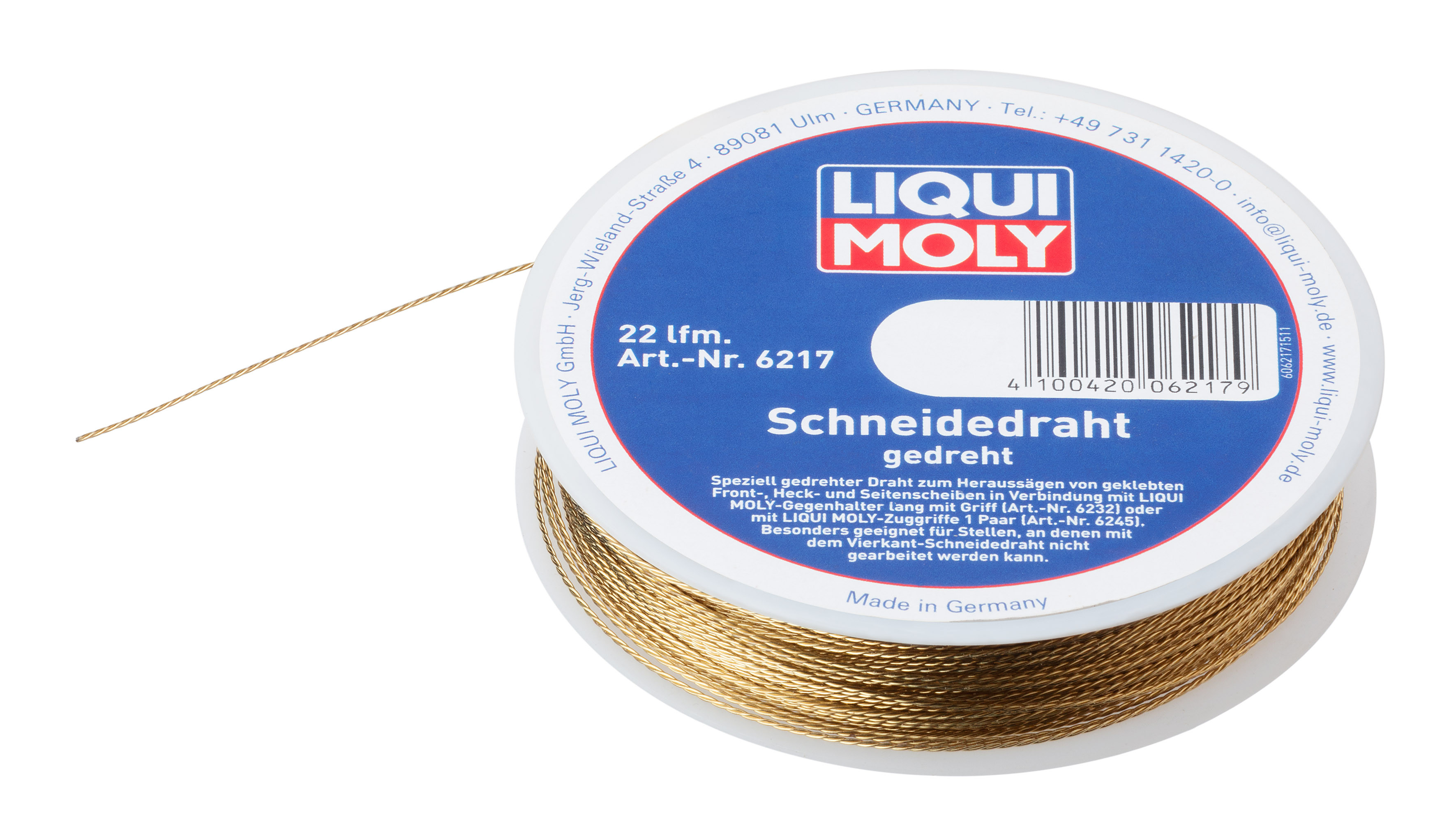 Liqui Moly Schneidedraht gedreht 22lfm
