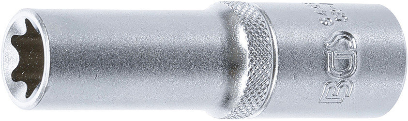 BGS Steckschlüssel-Einsatz E-Profil, tief | Antrieb Innenvierkant 12,5 mm (1/2