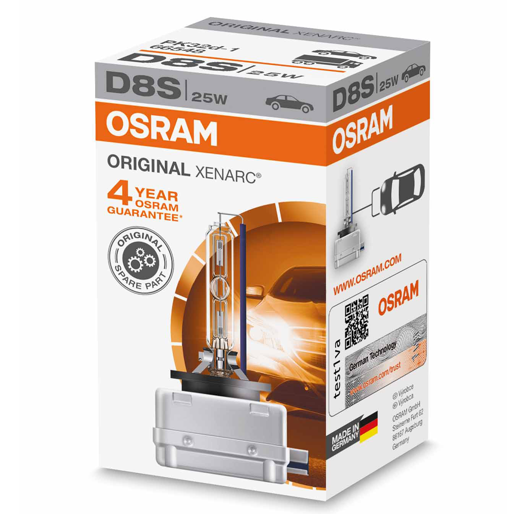 Osram Xenarc® Original D8S PK32d-1 12V/24V 25W 4500K 1 Stück