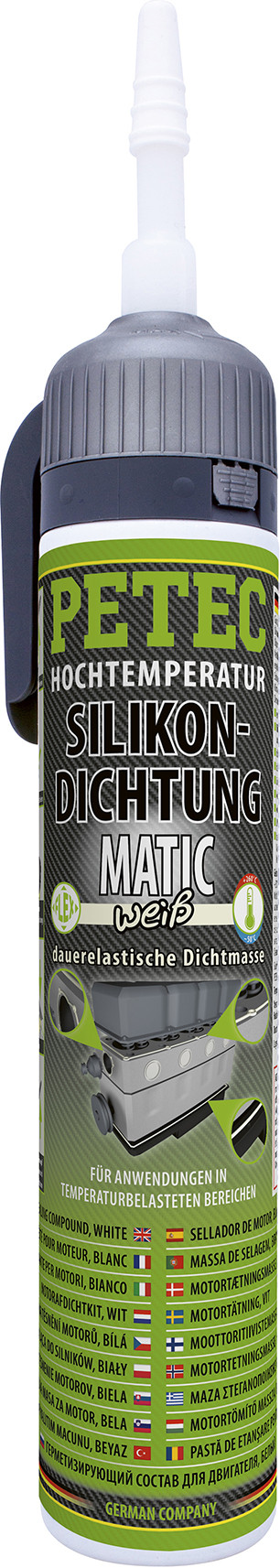 Petec 97920 Silikondichtung Matic SD 200ml, weiß