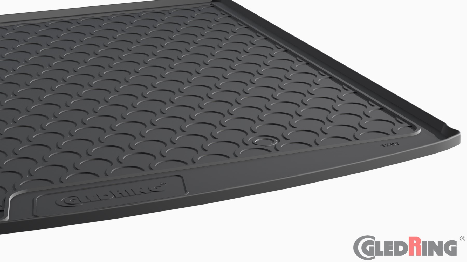 Original Gledring Premium Gummi Kofferraummatte - BMW Ser. 2 GRAN TOUR. F46 (5&7 Sitze) 2015->