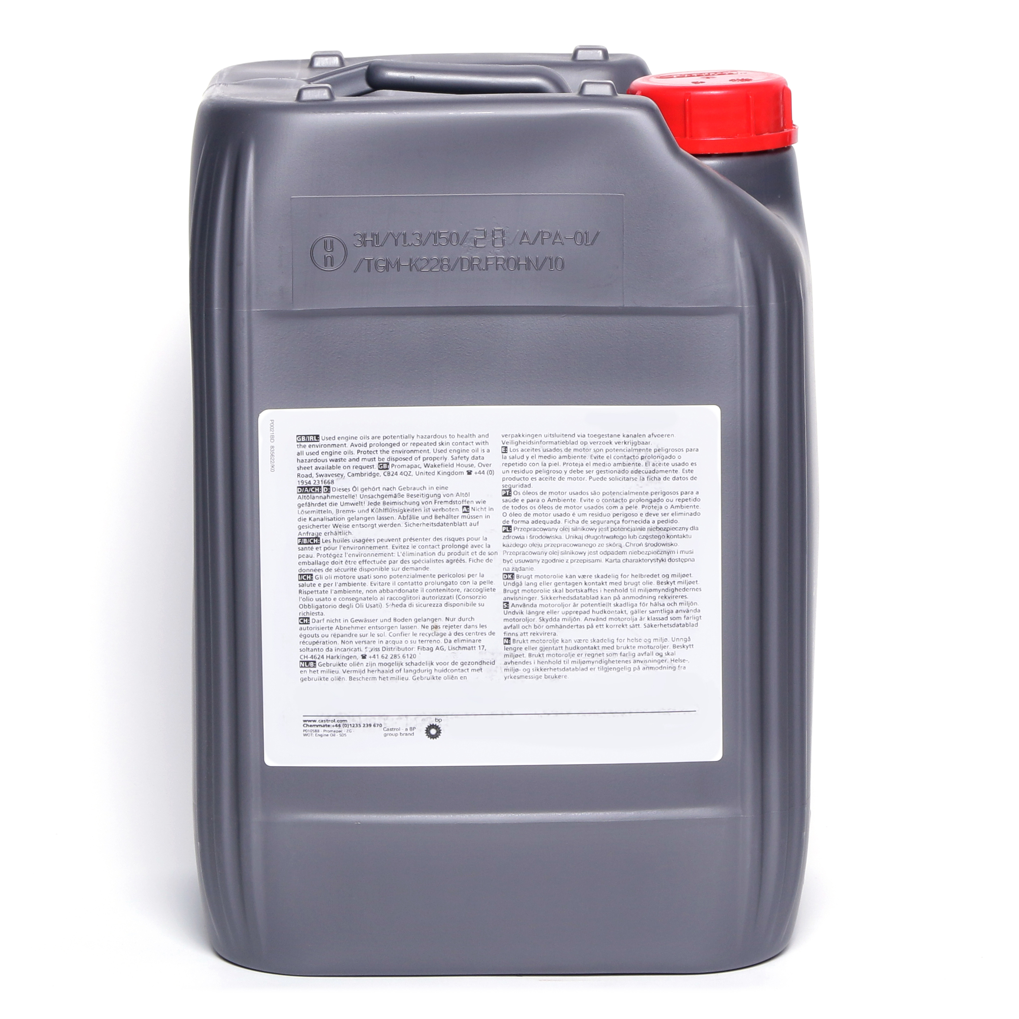 Castrol Classic XL 20W-50 Oldtimer Öl / Classic Cars Motoröl 20l Kanister