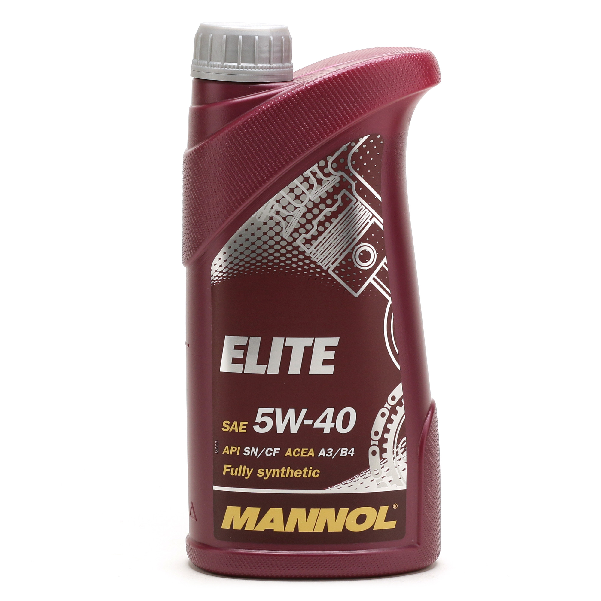 Mannol 7903 Elite 5W-40 synthetisches Motoröl 1l Flasche