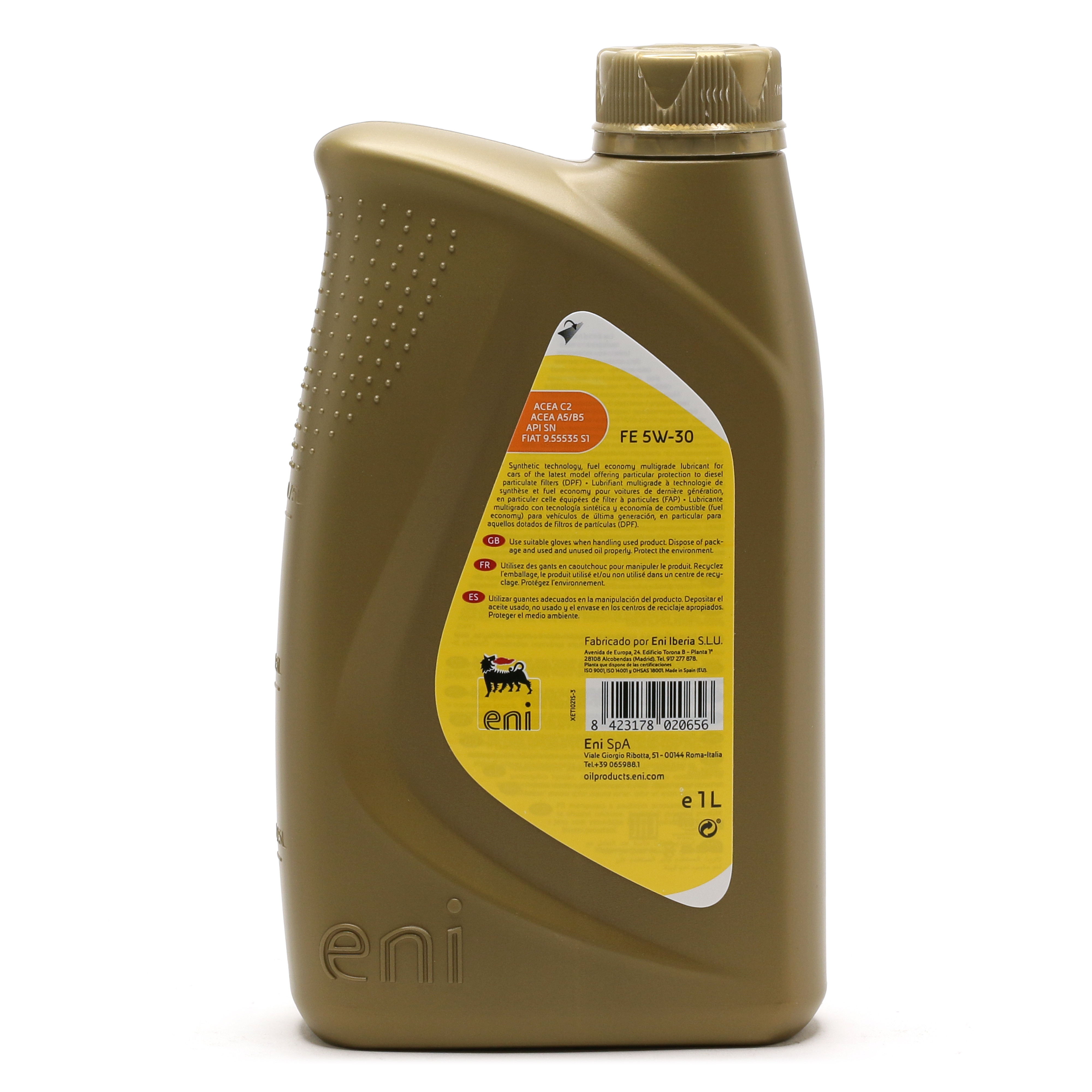 ENI i-Sint FE 5W-30 Motoröl 1l