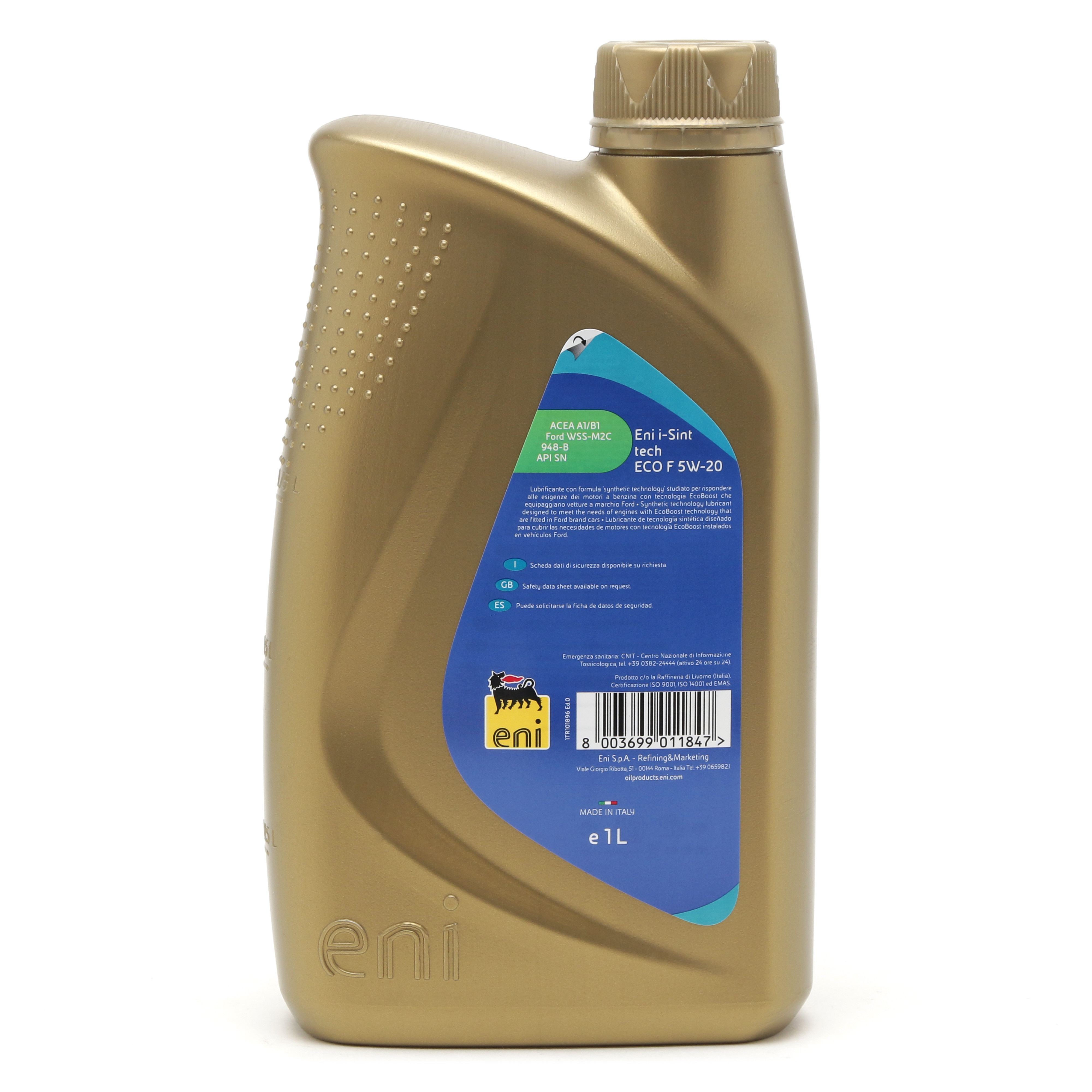 Eni i-Sint techEco F 5W-20 Motoröl 1l