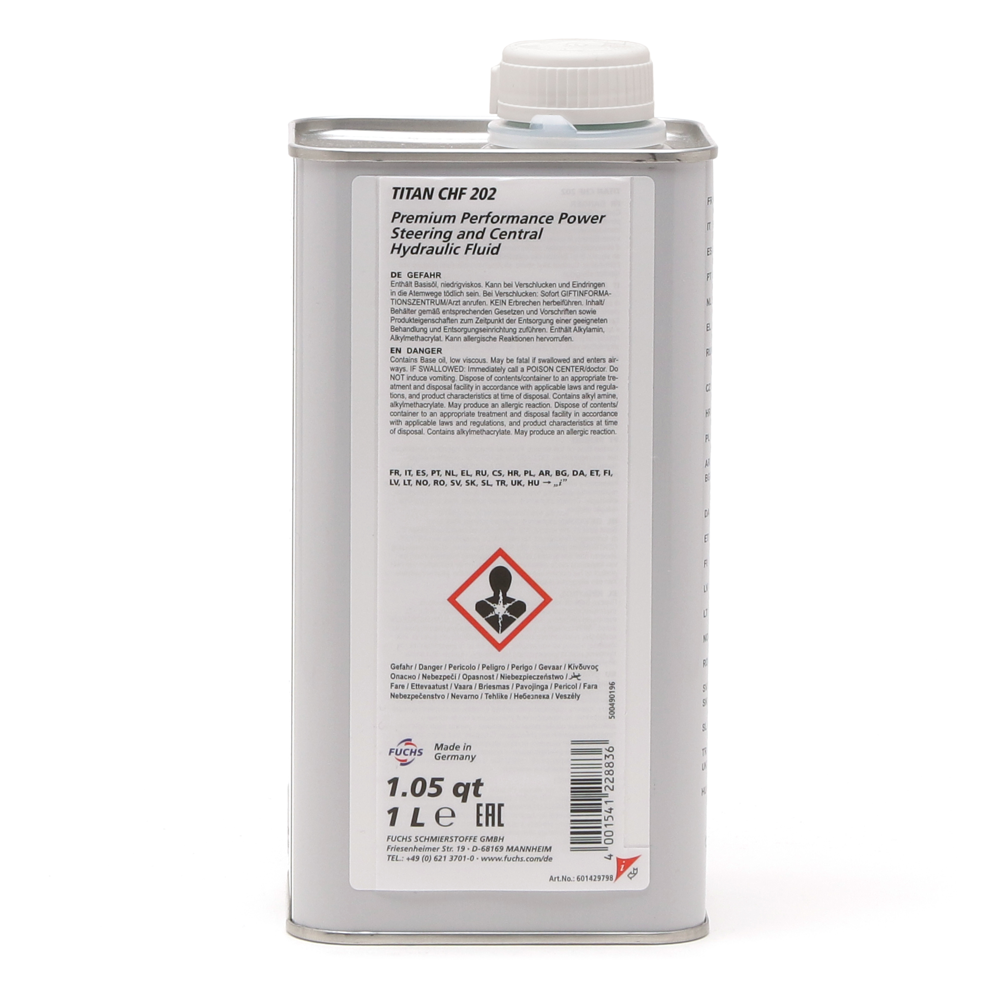 FUCHS Titan (ex.Pentosin) CHF 202 Hydrauliköl 1l