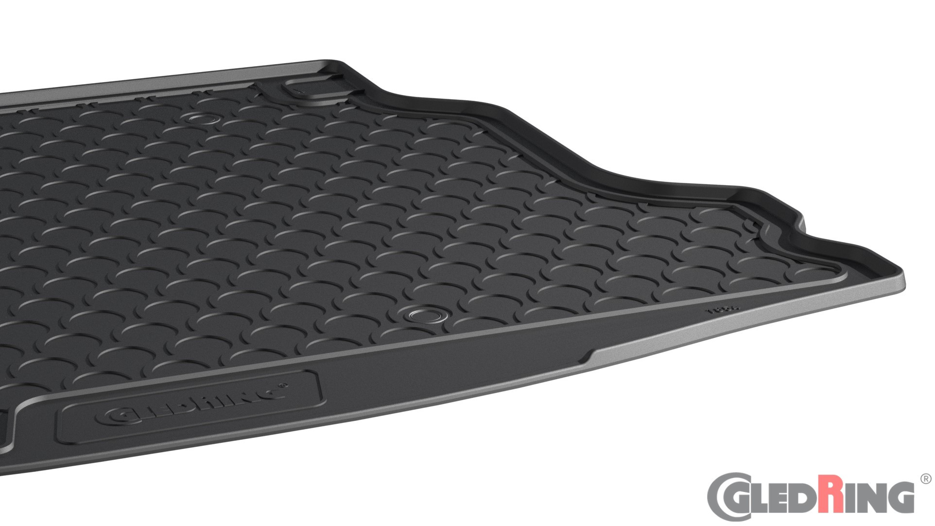 Original Gledring Premium Gummi Kofferraummatte - HONDA Civic HB (5-türig, mit Reserverad) 2017-2021