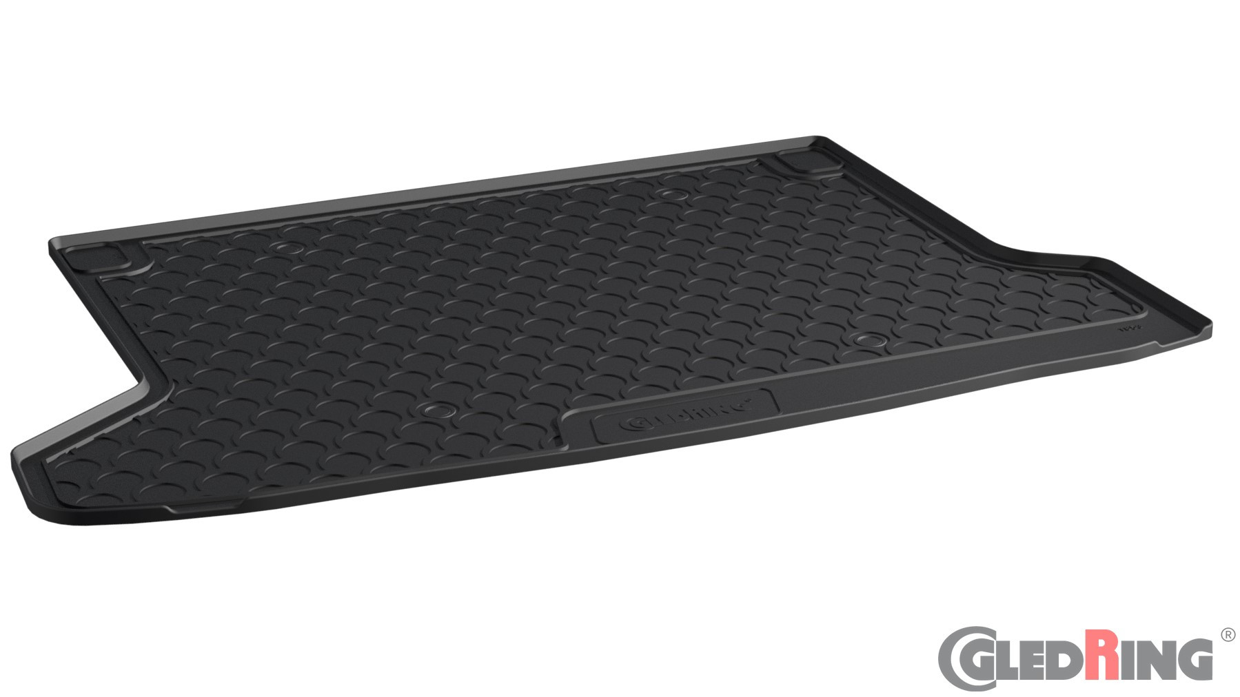 Original Gledring Premium Gummi Kofferraummatte - HONDA HR-V FWD (ohne Reserverad) 2015->