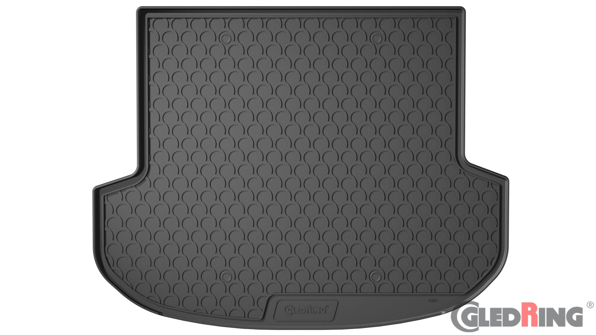 Original Gledring Premium Gummi Kofferraummatte - HYUNDAI Santa Fe (5 Sitze) / Nicht für Hybrid&PHEV 2018-2024