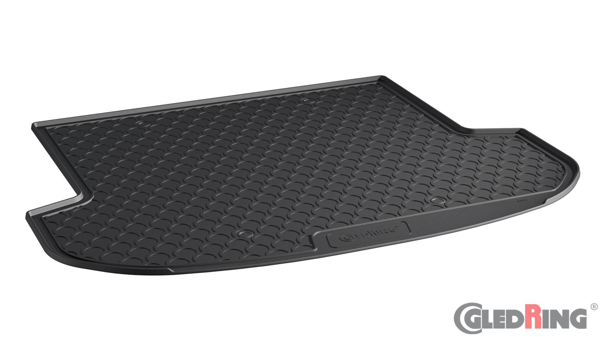 Original Gledring Premium Gummi Kofferraummatte - HYUNDAI Santa Fe (5 Sitze) / Nicht für Hybrid&PHEV 2018-2024